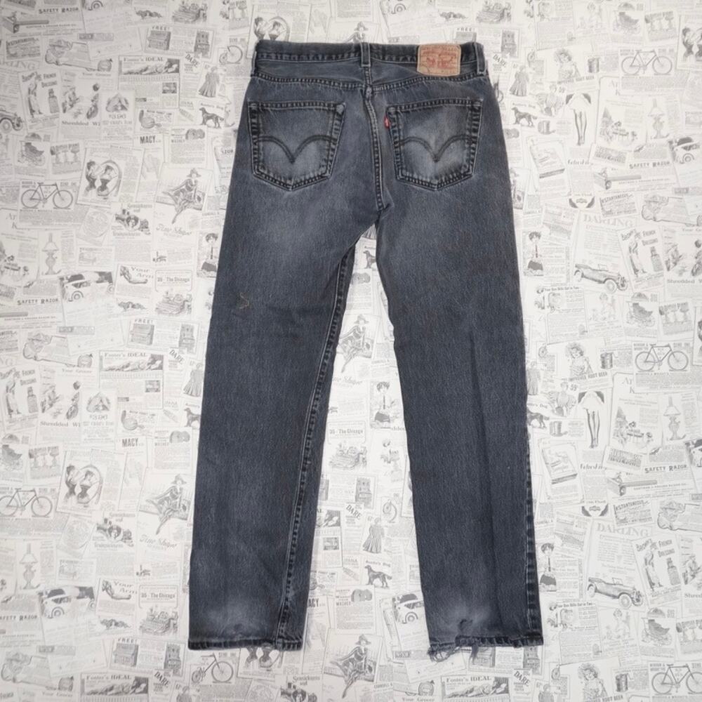 34x32 - Vintage Y2K Levis 501 denim fade 00s essential pants